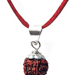 4 Mukhi Rudraksha Pendant Original Certified Lab Tested Natural Rudraksh four Faced Locket 4 Face Rudraksha Pendant for unisex-picture-24