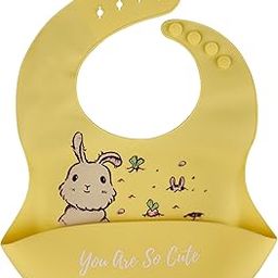 SAEKOS Silicone Feeding Bib for Baby & Toddlers with Adjustable Strap, Waterproof, Easy to Wash | Stain Proof, BPA Free/Soft Material Bibs with Tray/Food Catcher-picture-28
