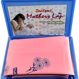 Duckback Soft Pure Rubber Printed Waterproof Mattress Protector Cot Sheet for Single Size Bed (Pink , 90 cm x 90 cm) Pack of 1-28