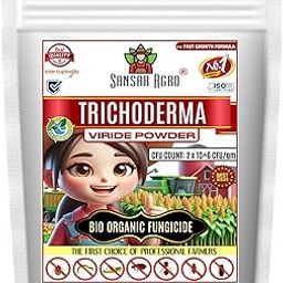 Sansar Agro® Trichoderma Fungicide - Viride Powder for Plants (2 x 10^8 CFU per Gram) Bio Fungicide - Prevents Fungal and Bacterial Diseases in Plants. (900 gm)-28