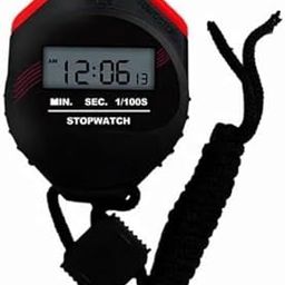PIA INTERNATIONAL® Stopwatch, Sports, Multi-Functional Learning Timer, Alarm Clock, 0.01 Stopwatch Timing, Compass Hand, Date Display, Running Exercise, Large Screen, Strap Included-5
