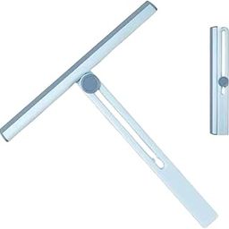 Foldable Glass Cleaner Wiper | 360° Rotatable Window & Shower Squeegee | Silicone Scraper for Glass, Mirrors, Car Windshield, Tiles & Countertops | No-Streak, Scratch-Free Cleaning-image-73