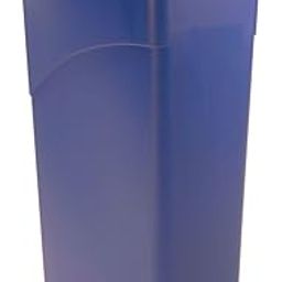 Rubbermaid Commercial Slim Jim Trash Can, 23 Gallon, Blue, FG354000BLUE-image-38