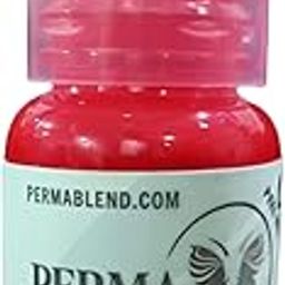 PERMA BLEND Royal Red - Red Tattoo Ink for Permanent Makeup - Lip Blush Microblading Ink - 15ml Bottle-30