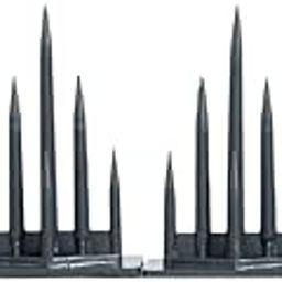Bird Spikes - Polycarbonate | Bird Control Product - Grey, Pack Of 24-12