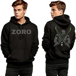 Mens Cotton Hoodies | Cotton Sweatshirt with Hood | Anime Printed Hoodie for Men-image-51
