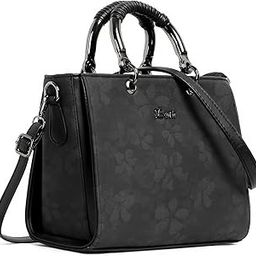Premium Beautiful Floral Embossed Signature Handbag For Women-image-49