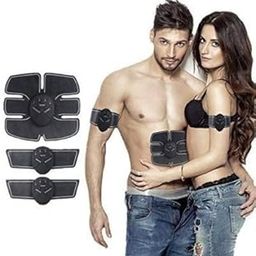 STHITI Battery Powered Body Mobile-Gym EMS Tummy Flatter, Weight loss Muscle Toning/Fitness Technology Kit 6 Pack Abs, Wireless Electro body massage Pad Portable Gym Trainer Stimulator Machine for Men/Women-image-15