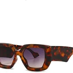 ftk Fashion Square Sunglasses for Men and Women - Smooth Leg Cover PC Frame Lightweight, Stylish 100% UV Protected-picture-1