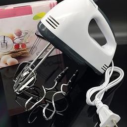 LANCEMATES 7-Speed Hand Mixer for Baking & Cooking - Effortless Mixing, 2 Metal Beaters, Easy Clean-picture-28