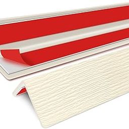 SNOWIE SOFT® 47.2 inch Corner Protector Strip Self Adhesive L-Shaped Wall Edge Guard, Thicken Foam Baby Safety Corner Protector, Cut-to-Fit, Peel-and-Stick PVC Corner Trim for Table, Drawer, Cabinet-image-58