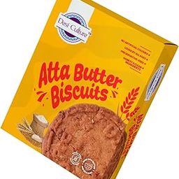Desi Culture Wheat Biscuits — 200g | Made with Whole Wheat & Jaggery | No Maida Healthy Cookies | High Fibre Tea Time Snack | Eggless Biscuits for Kids & Adults | Traditional Indian Taste-image-23