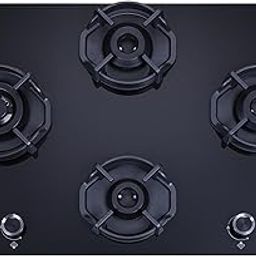 Elica Hob 4 Burner Auto Ignition Hobtop with Hexa Shape Grid|Italian SABAF Brass Burner with One 4 kW Jumbo & 2.5 kW| 10 Yrs Warranty on Burner,5 Yrs on Glass & Valve|Flexi Hexa 470 Lotus Ind Hd Brass-image-29