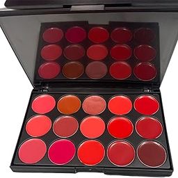 KIRA Cosmetics 15 Color Soft Matte Lipstick Palette-image-98