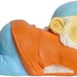 Wonderland Sleeping Gnome Resin Statue for Home, Garden, Balcony Decor Decoration-image-38