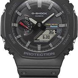G-Shock GA-B2100-1ADR Black Analog-Digital Dial Black Resin Strap Men's Watch Tough Solar Bluetooth G1241-6