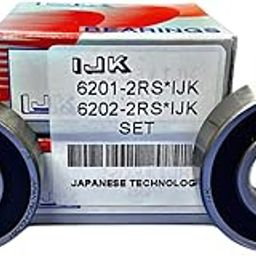 Ball Bearing Set, 6201 6202 2RS, Double Rubber Sealed-28