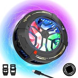 Lifelong Phone Cooler for Gaming | Powerful Semiconductor Technology | Magnetic Attachment For iPhone & Android | Additional Clip | Instant Cooling Fan for Mobile with 3 Speeds | USB Wired | RGB Light-image-68