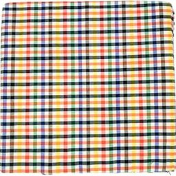 ATOOTFUSION PU Foam Memory Foam Square 4 Inch Thick Lightweight Cushion for Table Stool Back Seat Cushion Yoga Chair Pad for Indoor/Outdoor Home Set of 01 (18X18X4 Inch) (Multi Check)-image-73