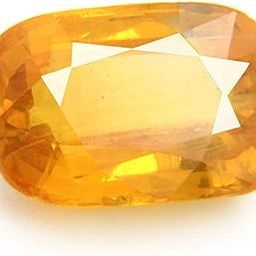 11.25 Ratti 10.45 Carat Yellow Sapphire Gemstone Pukhraj Loose Stone for Women's and Men's-image-22