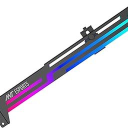 Ant Esports GCB90 Addressable RGB Graphics Card GPU Brace Support Video Card Sag Holder/Holster Bracket, Built-in ARGB Strip, Adjustable Length and Height Support (Black)-5