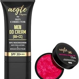 Aegte Men Skin Corrector DD Cream & Men Natural Pink Lip Balm-image-6
