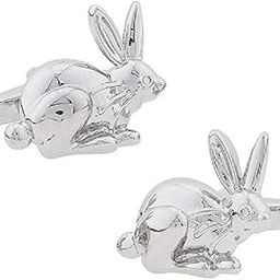 Easter Bunny Rabbit Pair Cufflinks in a Presentation Gift Box & Polishing Cloth-picture-36