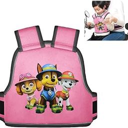 SNOWIE SOFT Kids Safety Belt For Two Wheeler With Reflective Strips,Portable Car Seat Safety Belt For Kids For Bike Scooty,Kids Belt For Bike Ride Harness,Adjustable Safety Harness For Boys Girls,Pink-image-21
