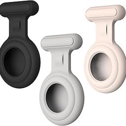 3Pcs AirTag Holder, Silicone Case Protective, Tracker for Kids and Pets, for Kids Elderly Care, 5.6 x 3.4 Inch Silicone Anti-Lost Device Keychain Protection-image-95