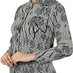 Women Woolen Long Coat Warm Fabric Cardigan Winter Wear Pure Wool Thick Sweater For Women Wool Free Size Cotty Fully Warm Cardigans With Side Pockets (2XL, BLACKBERRY), Round Neck-image-75