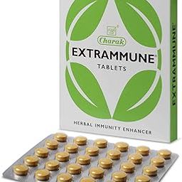 Charak Pharma Extrammune Tablets To Boost Immunity - Pack Of 3 (30 Tablet Each Pack)-42