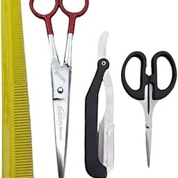 DARSHAN Professional Barber Hair Cutting Scissors Salon, Personal, Professional Kit Combo-image-99