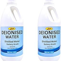 Ultra Pure Di-Ionised Distilled Water For Battery/Inverter/Medical Equipment'S/Chemicals & Cosmetic Formulations (1 Ltr.), Deionization, Purple-picture-10
