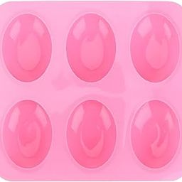 BEUMORO 6 Cavity Shape Edges Silicone Mould Mold for Soap Making, Loaf, Muffins, Cheesecakes (Multicolor)-picture-10