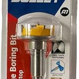 GOLDEN BULLET Hinge boring bit Auto Stop- TCT (Yellow Tip). 35MM wood working Wood Cutter Wood Cutter-picture-23
