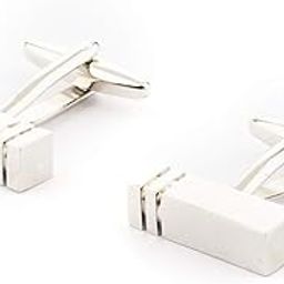 2-Line Pipe Brass Cufflinks For Men-picture-55