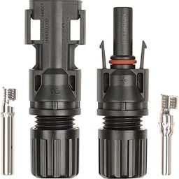 NETBOON MC 4 Male Female Connector for Solar Panel System Cable | Street Light | RV | Generator | Inverter (Pack of 5)-8