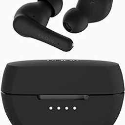 Belkin Soundform Rhythm True Wireless Earbuds with Built-in Mic, 2-Device Connection, 28H Battery Life, IPX5 Water Resistance - Bluetooth Earphones for iPhone, Ipad, Galaxy, Pixel, & More - White-15