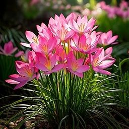 Minarvo Rain Lily Flower Bulbs in 4 Gorgeous Colors for Your Garden | Imported Seeds & Bulbs | Fresh bulb | Indoor outdoor Home Decor Pack of 5, Pink-picture-14
