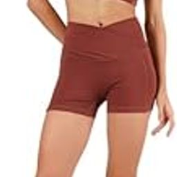 Women's Freedom Reversible Sports Bra and Pulse Crossover Waist Shorts Nylon Lycra Blend Activewear Set Designed for Movement-picture-6