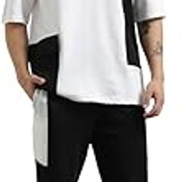 Men's Cotton Oversized Casual Round Neck Co-Ord Set for Casual Sleepwear & Loungewear Set & Night Suits Set-picture-56