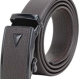 Men's Leather Belt (Pack of 1) (ZR-ALRB35_Brown)-image-30