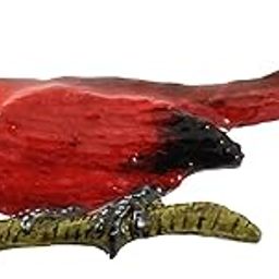 Northern Cardinal On Branch Premium Bird Hand Painted BP105PR Lapel Pin, Brooch, Jewelry-picture-22