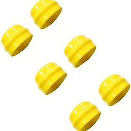 LEFITPA 6 Pack Replacement M143338 Front Wheel Bearing Hub Cap for John Deere L100 L110 LA100 LA110 LA115 LA120 LA150 LA155 LA165 LA175 LT150 LT160 LT170 LT180 LT190 Models (1 1/2" ID x 1 3/8" H)-image-90
