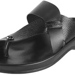 mochi Men Comfort Leather Chappal For Regular Use-picture-7