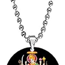 Jay Mata Di Maa Durga Religious Bead Chain Pendnet for Men and Women-picture-32