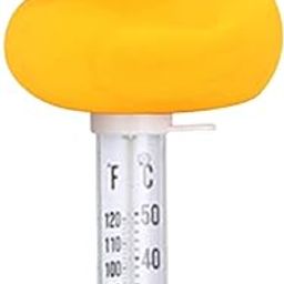 CLUB BOLLYWOOD® Floating Water Thermometer Thermometer for Bath Indoor Outdoor Swimming Pool Duck | Pools & Spas | Pool Chemicals & Testing | Pool & Spa Thermometers|1 Floating Pool Thermometer-14
