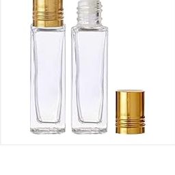 Padmavati roll on bottles 10 ml with golden cap for perfume essential oils Qty 10 bottles (10)-9
