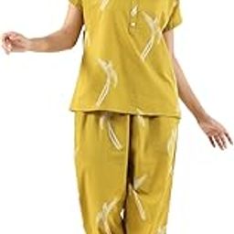 Women's Cotton Solid Nightwear Sets Pack of 2-image-30