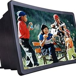 Ubersweet® Mobile Phone Video Screen Magnifier Amplifier Expander Stand Holder for 3D Movie Display-10